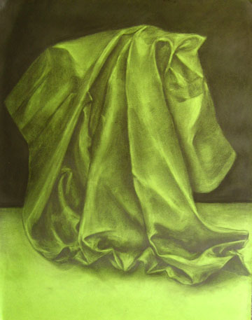 Soram Kim, study of fabric, 2007