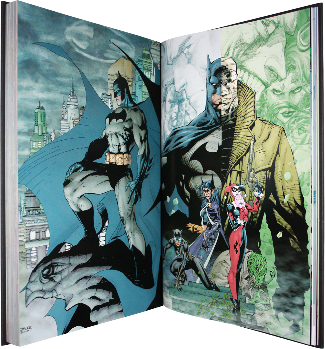 Comic Books Movies Games Blog Everything Related To Fiction Source Presented By League Of Fiction Absolute Batman Hush Jeph Loeb Jim Lee Scott Williams Dc Comics