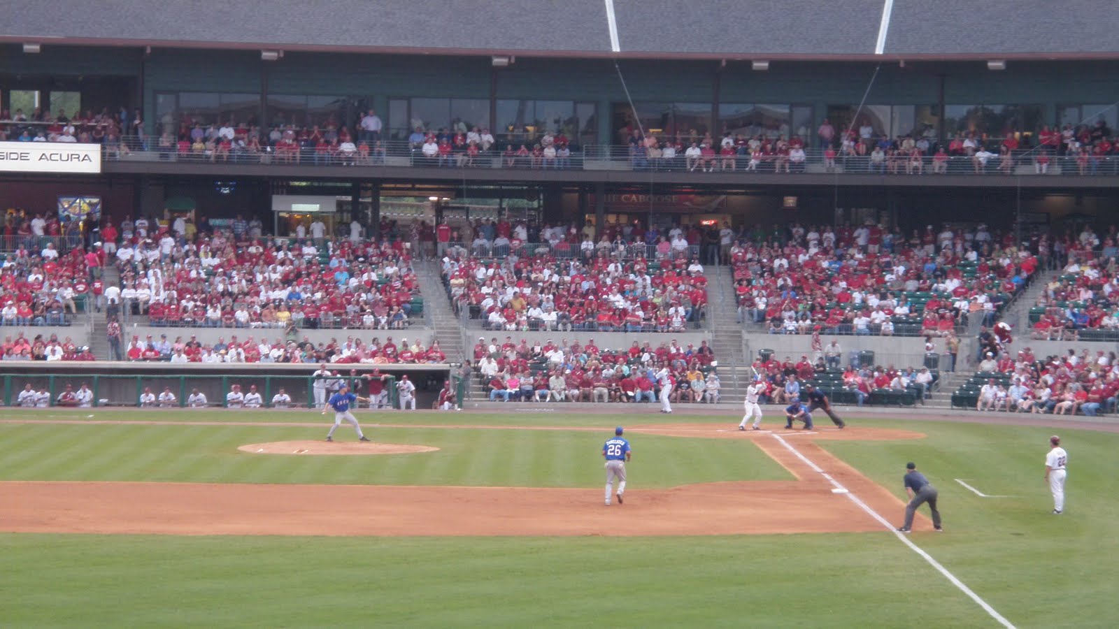 JBar Cycling Along The Trail Razorbacks at DickeyStephens Park