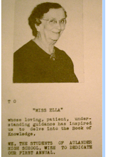 Ella Wingate Early [1879 - 1967] from the 1953 Annual