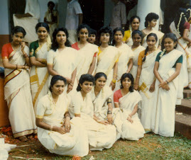 Girls during Onam Festival