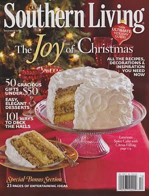 Southern Living Saved My Life: 4 Layer Spice Cake with Citrus Filling