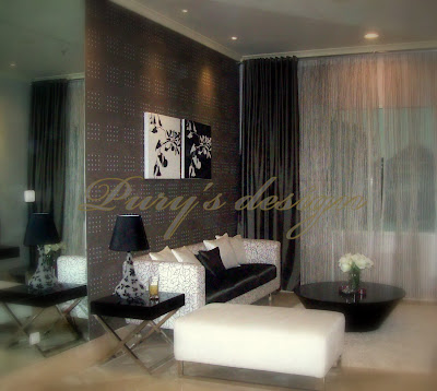 Black And White Living Room Design
