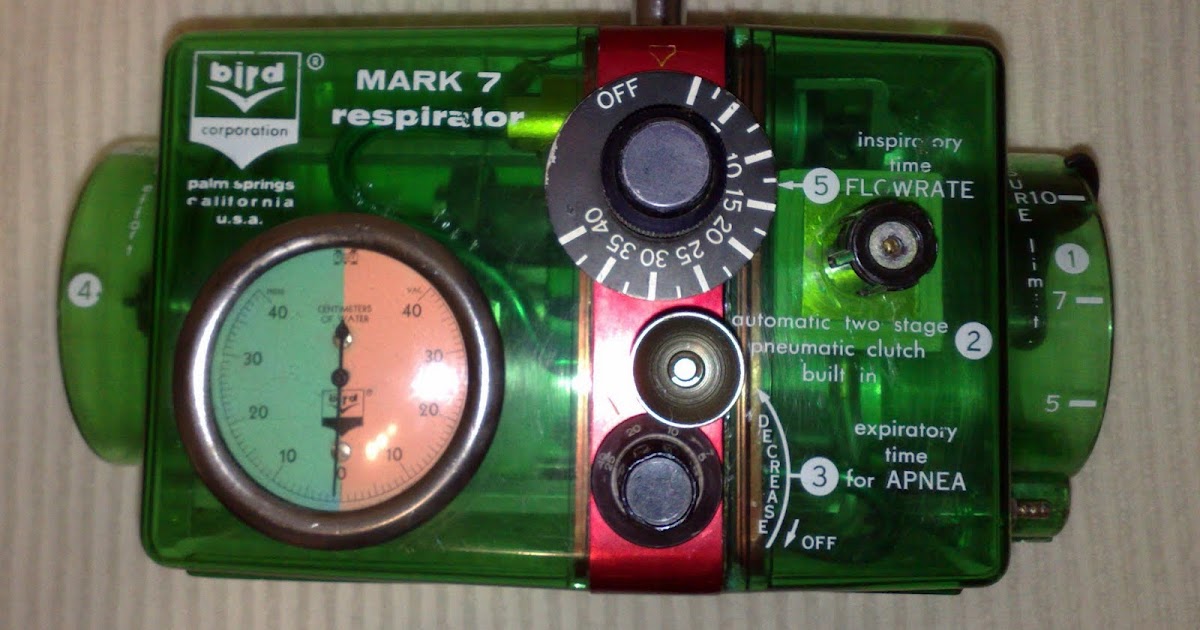 Fisioterapia em Terapia Intensiva Bird Mark 7 Opera que modo