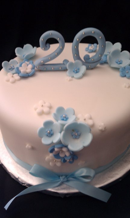 Cake Hope And Love 20th Birthday Cake
