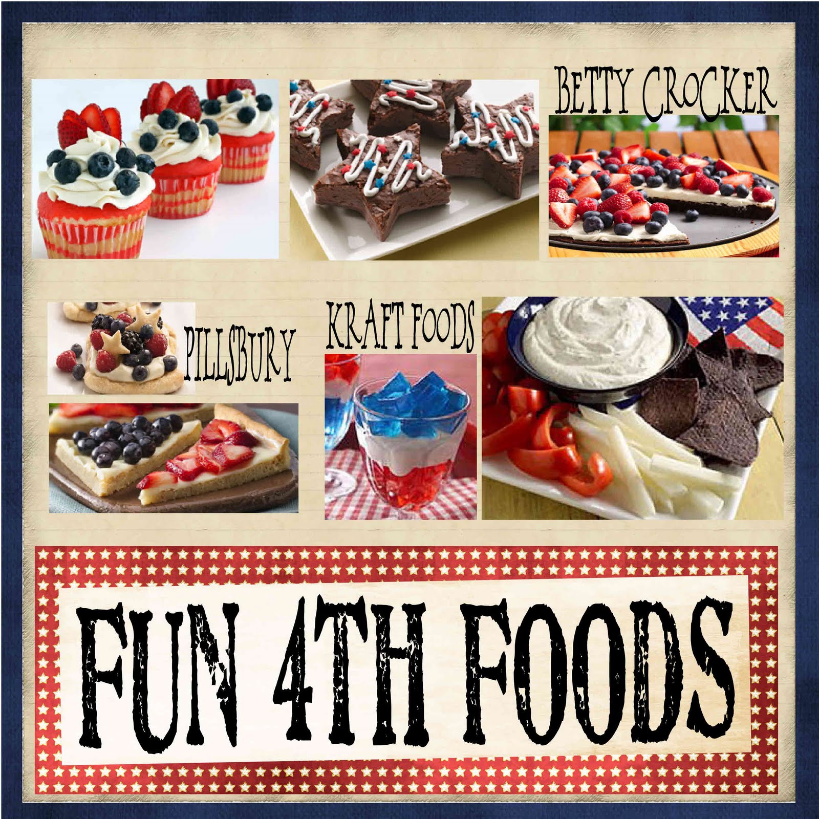 just Sweet and Simple: Fun Foods For the 4th