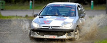 Rally driving at Brands Hatch