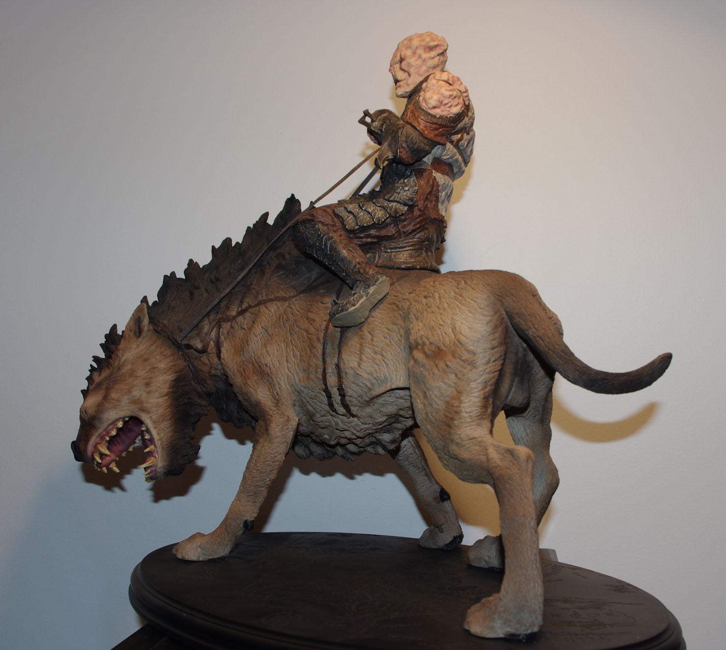 Sideshow Weta Statue Seigneur des anneaux Gothmog on Warg