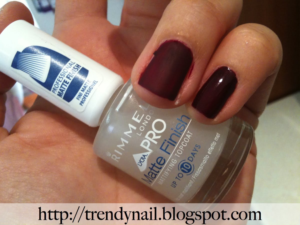 Rimmel Nuovissimo Top coat effetto Matte! Buzz Nail