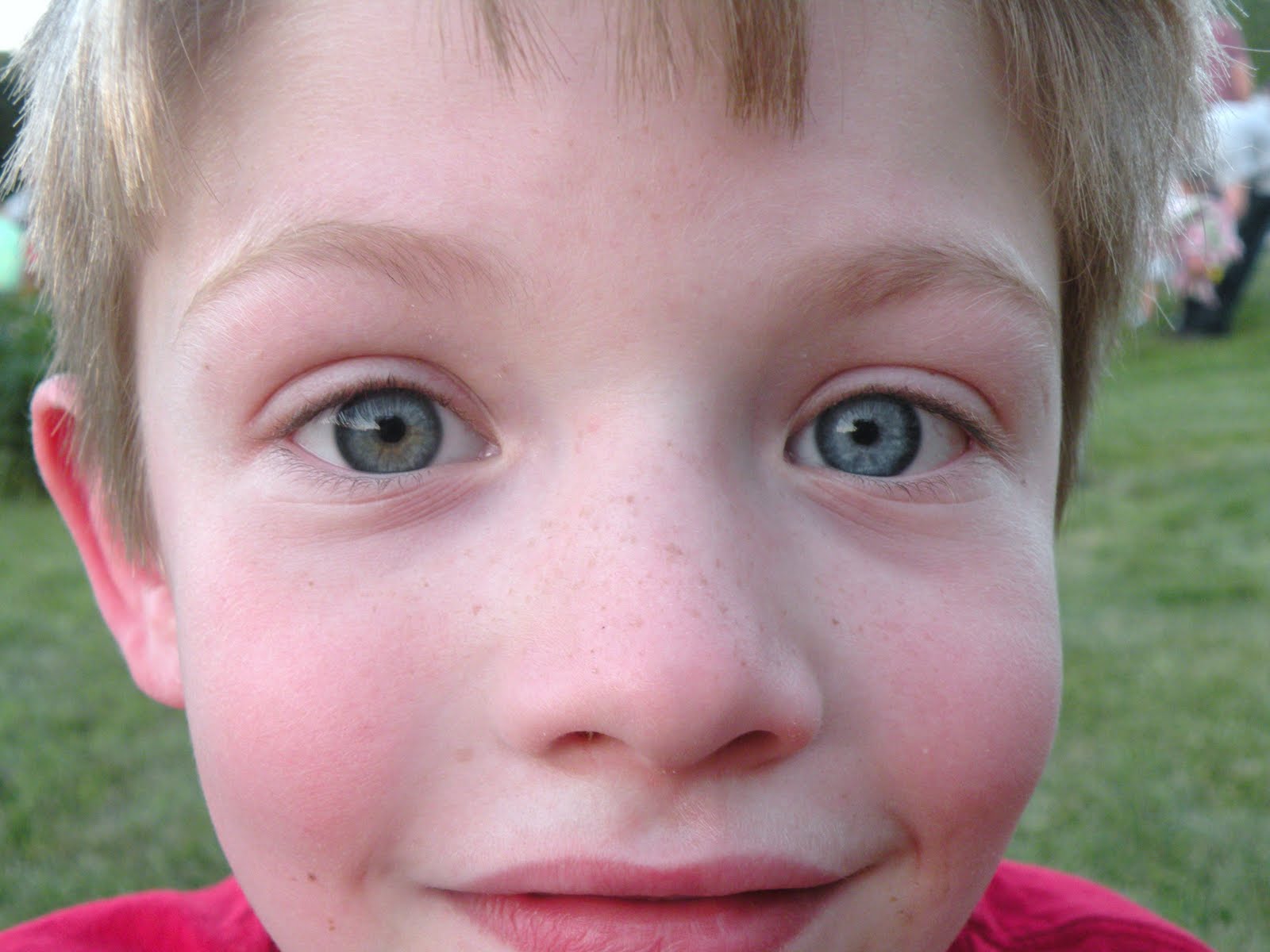 365 His eyes are two different colorscan you tell?