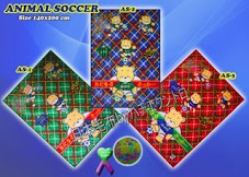 Blanket Animal Soccer