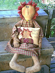 E-Pattern  38" doll..Just Big Ole Annie