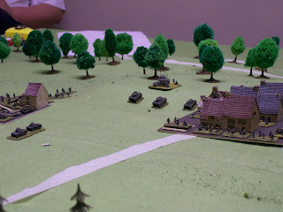 Central villages of Stonne looking East. With German reinforcements in the rear.