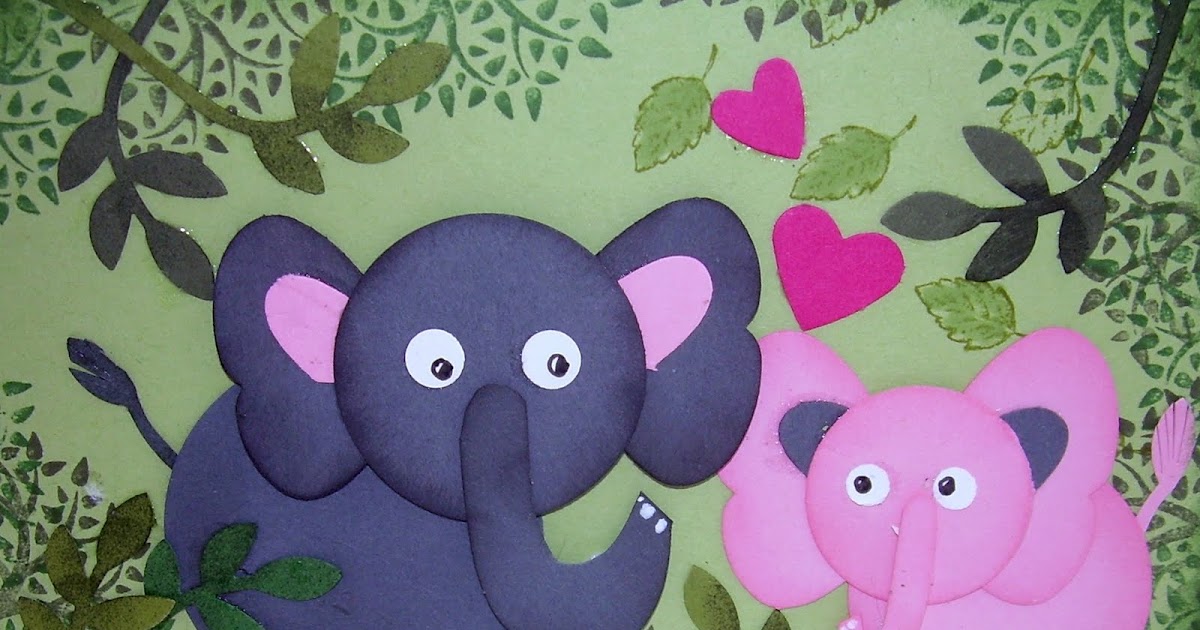 elizabeth's craft room: Punch Elephants