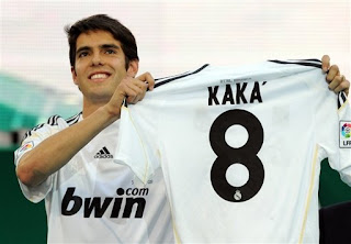 Ricardo Kaka Real Madrid  Attacking midfielder