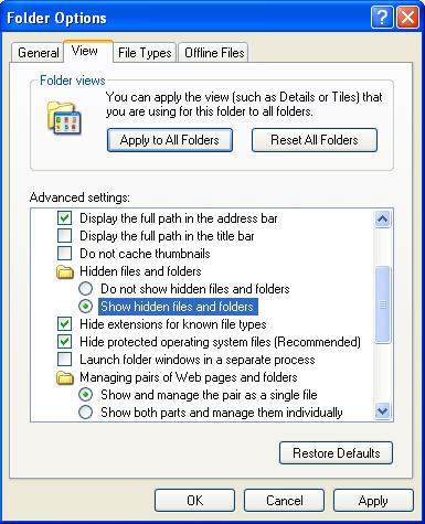 Folder перевод на русский язык. Folder option.