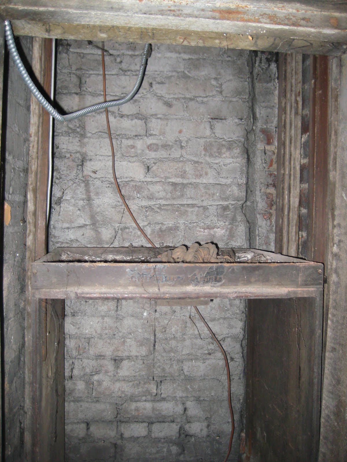 Sites of All Kinds Old school dumbwaiter