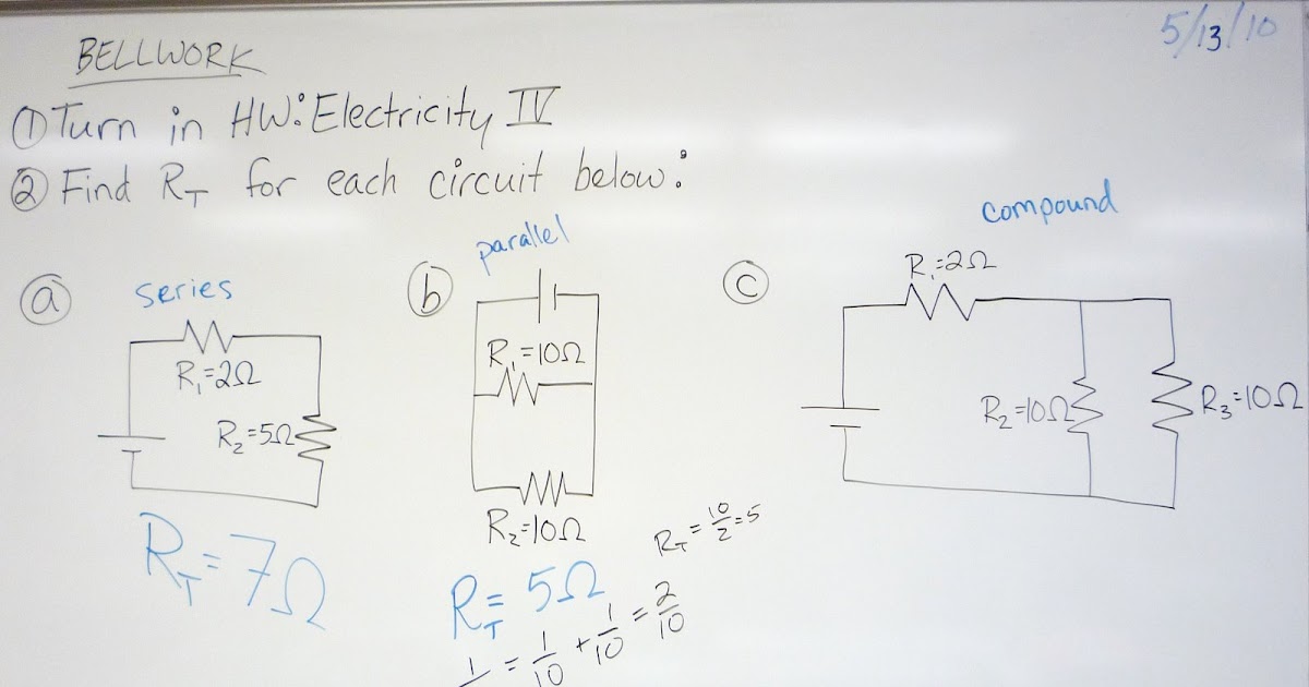 Physics at Desert View High School: Compound Circuits