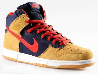 TRS Blog: Nike SB Dunk High Premium - Dark Obsidian/Varsity Red-Maple