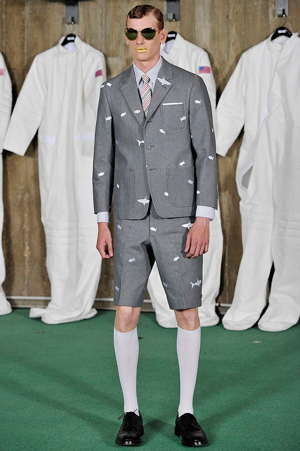 The Semblance: Thom Browne cropped suits