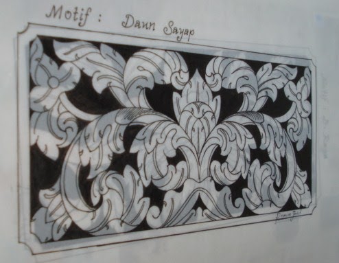 Bangsa Agong motif motif seni ukiran melayu