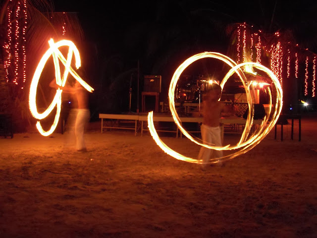 Fire Dancers Alona Beach Fire Dancers Alona Beach