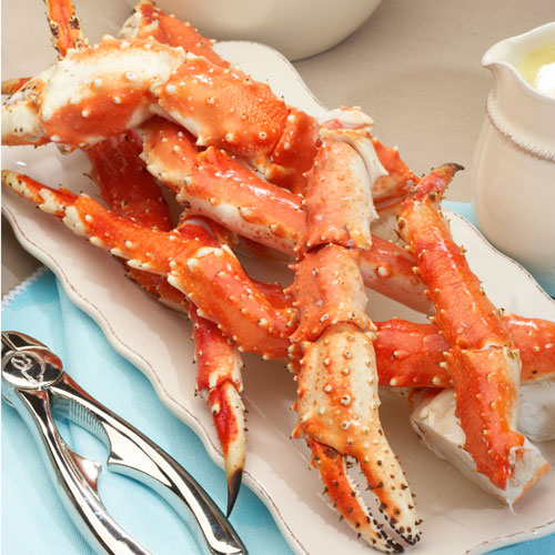 L O V E King Crab Legs with Butter Sauce