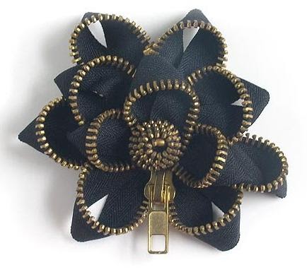 Flor de zíper