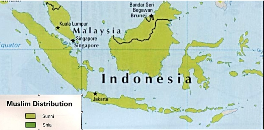 Indonesia Religion Chart