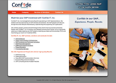 Visit the Confide IT web site for epert SAP and IT consulting.