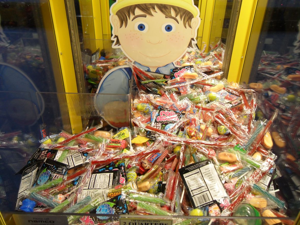 Candy for claw machine