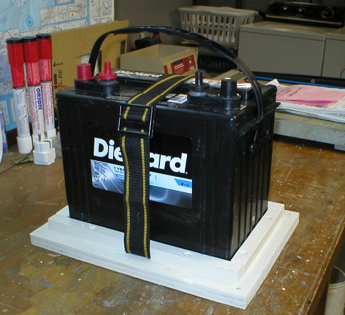 Silverton 34C Batteries for the inverter