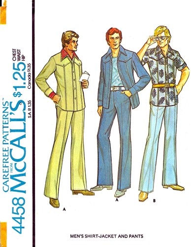 Out of the Ashes Sewing: McCall's 4458 Men's 