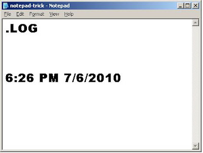 notepad-trick-log-file
