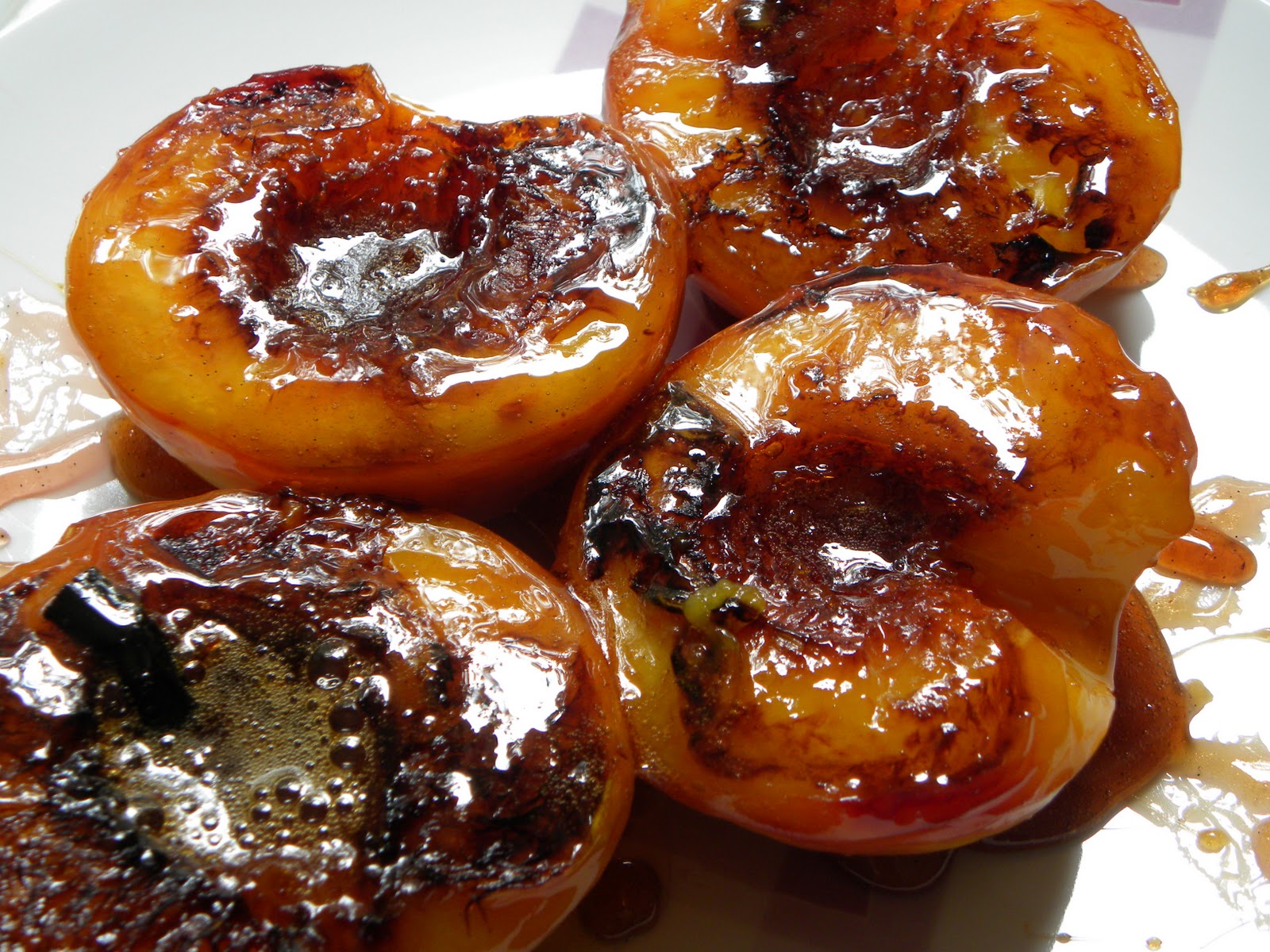Moments of Delight...Anne Reeves Caramelized Peaches