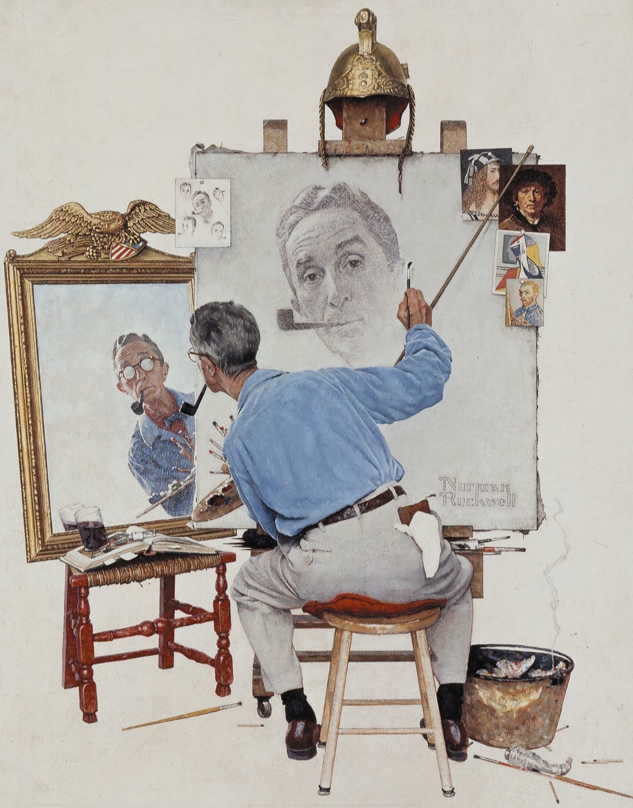Esl Five Norman Rockwell The Painter Of Everyday America