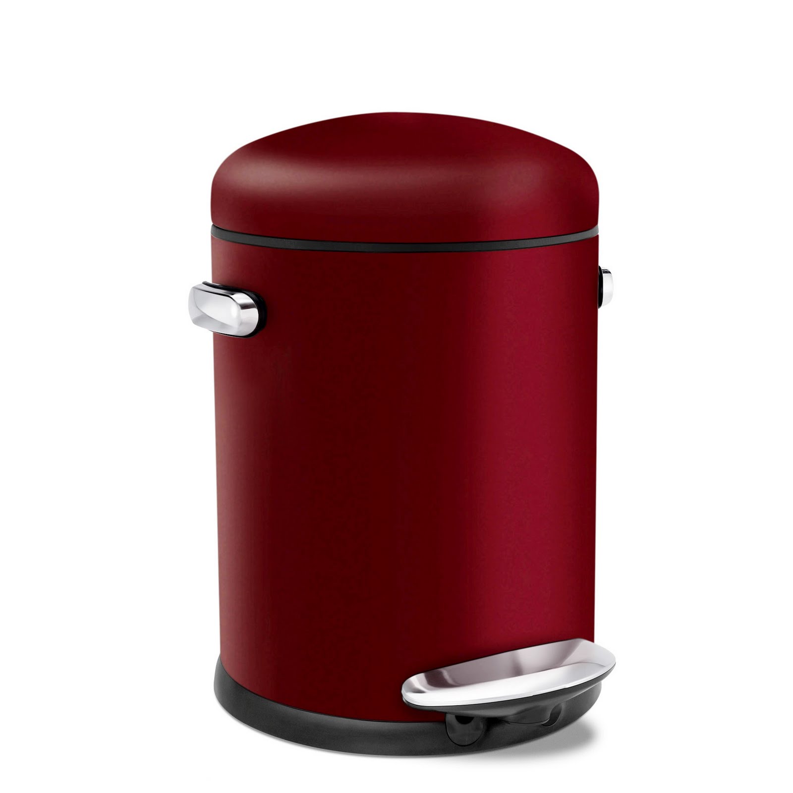 A Little Bit Of Everything Product Review Blog simplehuman Round Retro Pedal Bin