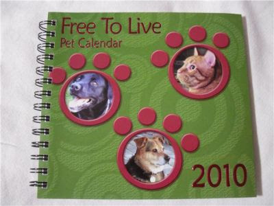 Free to Live calendar