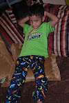 Noah in Carter's Super Comfy Pyjamas