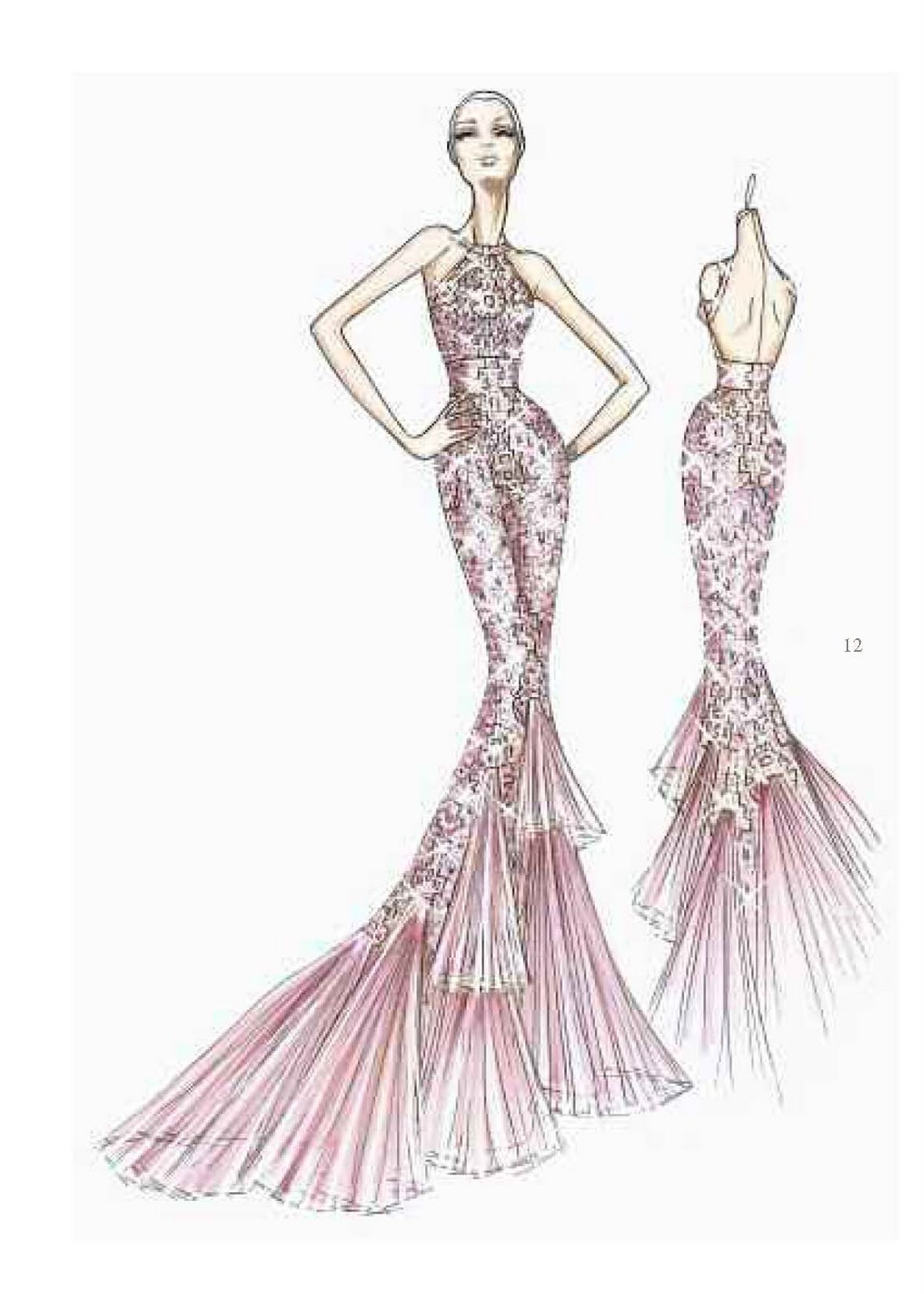 EDITH SAYLOR STYLE: EXCLUSIVE SKETCHES FROM THE VERSACE 