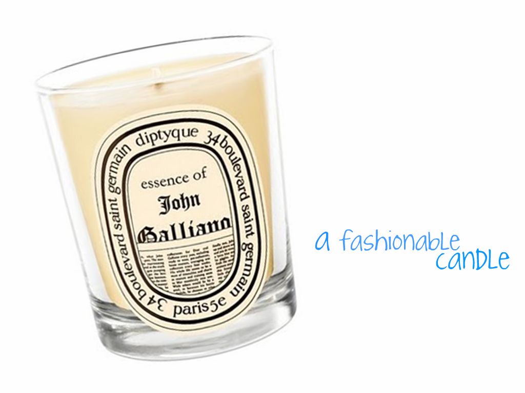 Fashion and about by Angel Guerra Diptyque John Galliano