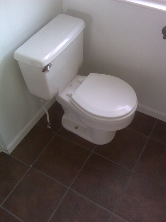 wadsworth pilgrim Tiling the upstairs bathroom's floor