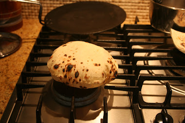 Roti made out of wheat flour