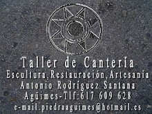 TALLER DE CANTERÍA DE D.ANTONIO