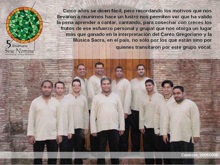 Sine Nomine Voces Oscuras
