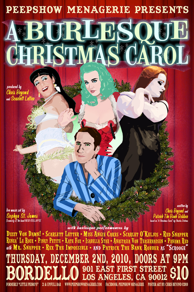 Snippets from Snapper PEEPSHOW MENAGERIE presents A BURLESQUE