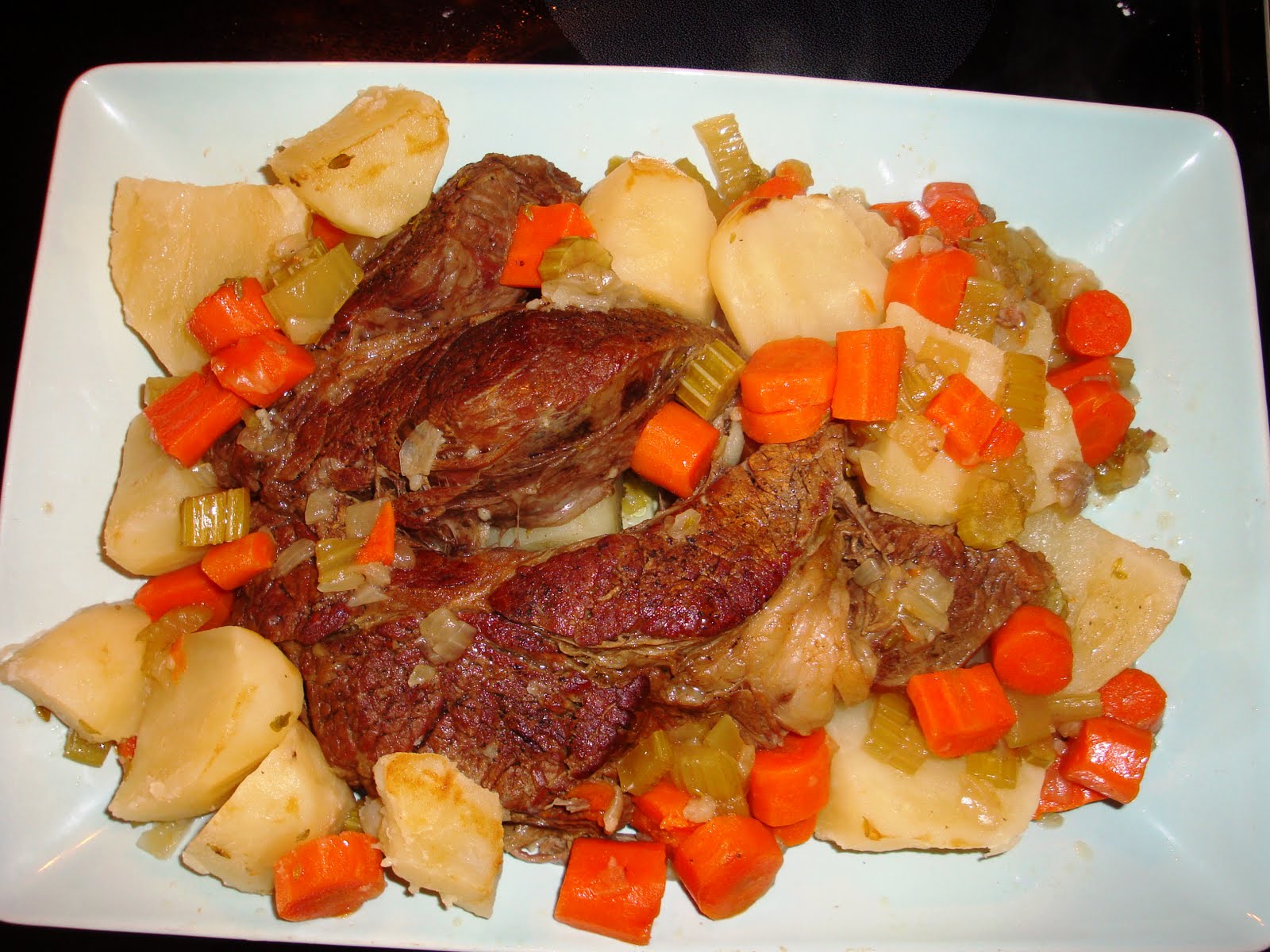 On The Menu Simple Pot Roast & Scottish Toasting Bread