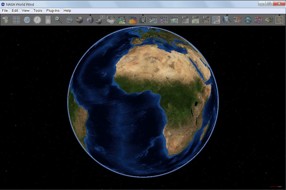 Карта наса земли