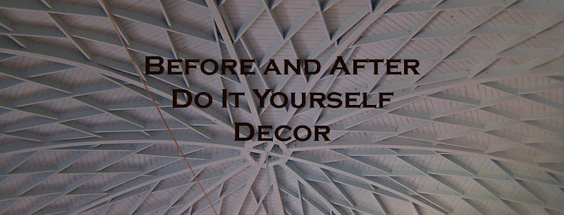 Before and After DIY Decor