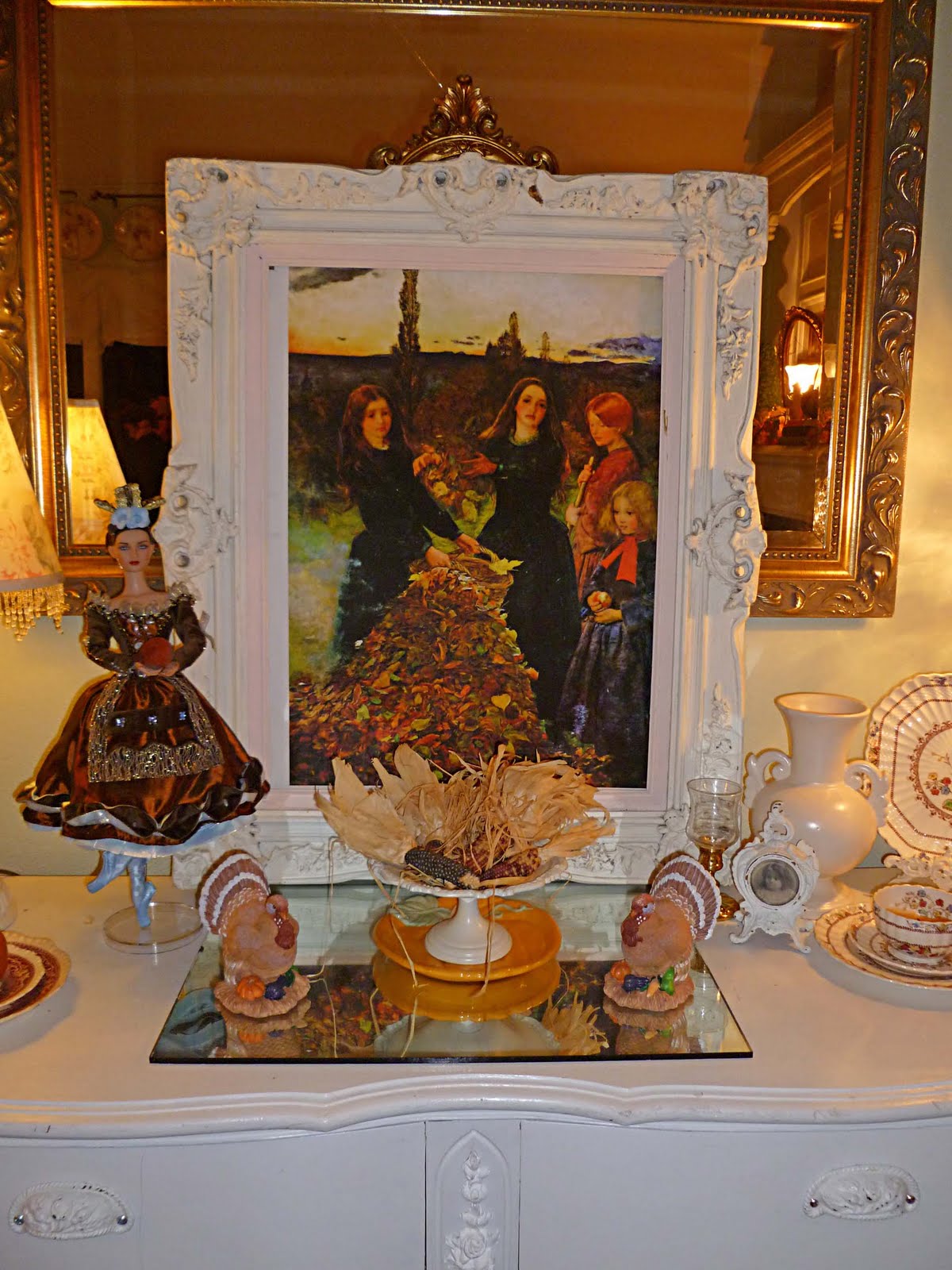 Before and After DIY Decor: Chic N Shabby Autumn--My Thanksgiving Decor